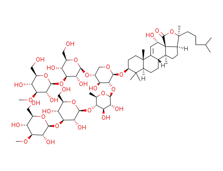 Molecular Structure of 77394-06-0 (bivittoside D)