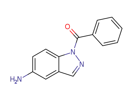 Molecular Structure of 23856-17-9 (1-Benzoyl-1H-indazol-5-amine)