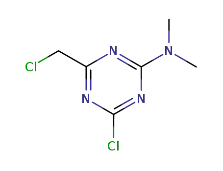 4-chloro-6-chloromethyl-N,N-dimethyl-1,3,5-triazine-2-amine