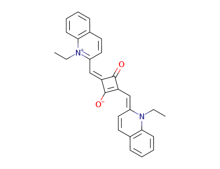 Quinolinium,1-ethyl-2-[[3-[(1-ethyl-2(1H)-quinolinylidene)methyl]-2-hydroxy-4-oxo-2-cyclobuten-1-ylidene]methyl]-,inner salt