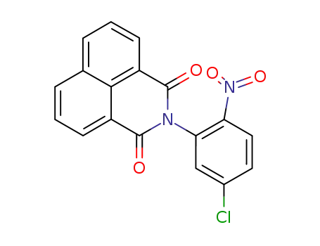 2-(5-chloro-2-nitro-phenyl)-benz[<i>de</i>]isoquinoline-1,3-dione