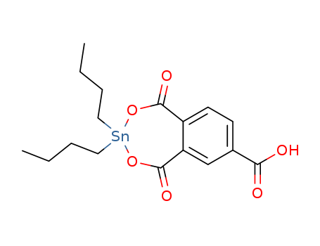 2,4,3-Benzodioxastannepin-7-carboxylicacid, 3,3-dibutyl-1,5-dihydro-1,5-dioxo- cas  23535-88-8