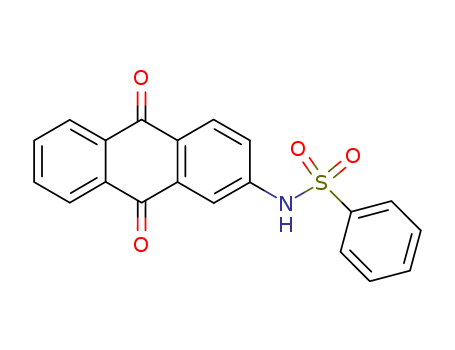 Benzenesulfonamide,N-(9,10-dihydro-9,10-dioxo-2-anthracenyl)- cas  23946-38-5