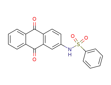 n-(9,10-Dioxo-9,10-dihydroanthracen-2-yl)benzenesulfonamide