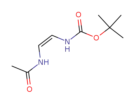 카르밤산, [(1Z)-2-(아세틸아미노)에테닐]-, 1,1-디메틸에틸 에스테르(9CI)