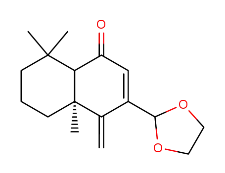 6-oxo-7,9-drimadien-12-al 12-ethylene acetal