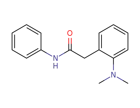 Molecular Structure of 23754-32-7 (2-[2-(dimethylamino)phenyl]-N-phenylacetamide)