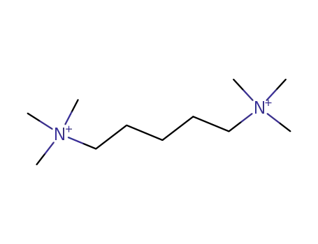 Molecular Structure of 2365-25-5 (pentamethonium)