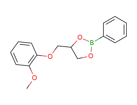 4-[(2-methoxyphenoxy)methyl]-2-phenyl-1,3,2-dioxaborolane