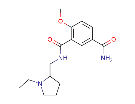3-[(1-에틸-2-피롤리디닐)메틸카르바모일]-4-메톡시벤즈아미드