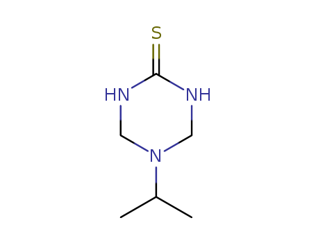 1,3,5-TRIAZINE-2(1H)-THIONE,TETRAHYDRO-5-(ISOPROPYL)-