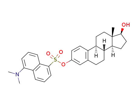 Molecular Structure of 100821-85-0 (DNS-β-estradiol)