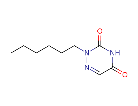 1,2,4-Triazine-3,5(2H,4H)-dione,2-hexyl- cas  30948-97-1