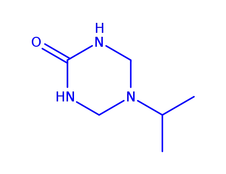 Molecular Structure of 30913-44-1 (5-(propan-2-yl)-1,3,5-triazinan-2-one)