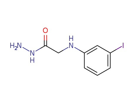 Glycine, N-(3-iodophenyl)-, hydrazide