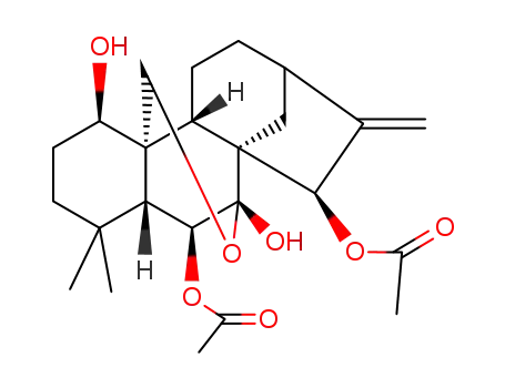 Molecular Structure of 23811-50-9 (Trichokaurin)