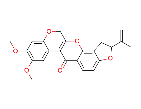 8,9-dimethoxy-2-(prop-1-en-2-yl)-1,2-dihydrochromeno[3,4-b]furo[2,3-h]chromen-6(12H)-one