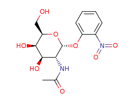 Molecular Structure of 23646-67-5 (O-NITROPHENYL 2-ACETAMIDO-2-DEOXY-ALPHA-D-GALACTOPYRANOSIDE)