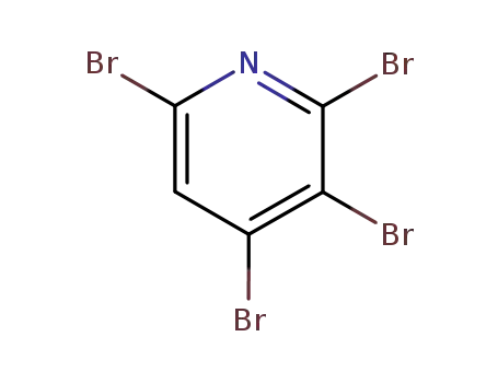 Molecular Structure of 101252-31-7 (2,3,4,6-tetrabromo-pyridine)