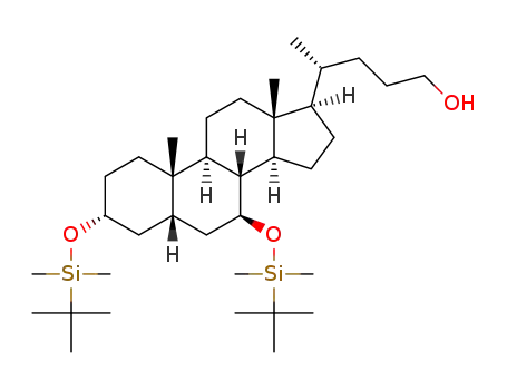 3α,7β-di(tert-butyldimethylsilyloxy)-5β-cholan-24-ol