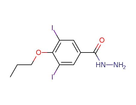 3,5-diiodo-4-propoxybenzohydrazide