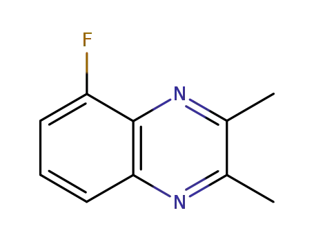 퀴녹살린, 5-플루오로-2,3-디메틸-(8CI)