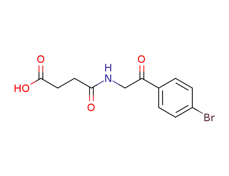 <i>N</i>-[2-(4-bromo-phenyl)-2-oxo-ethyl]-succinamic acid