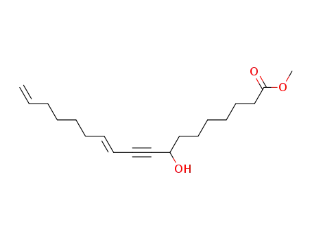 8-hydroxy-trans-11,17-octadecadien-9-ynoic acid methyl ester