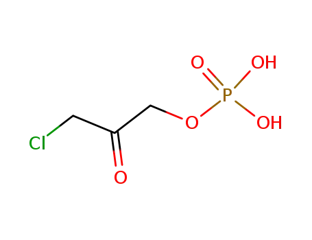 Molecular Structure of 23743-97-7 (chloroacetol phosphate)