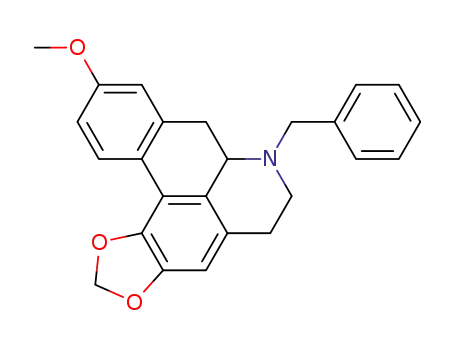 7-benzyl-10-methoxy-6,7,7a,8-tetrahydro-5<i>H</i>-benzo[<i>g</i>][1,3]dioxolo[4',5':4,5]benzo[1,2,3-<i>de</i>]quinoline