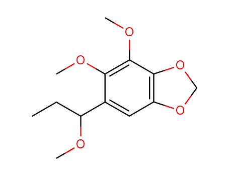 4,5-Dimethoxy-6-(1-methoxy-propyl)-benzo[1,3]dioxole