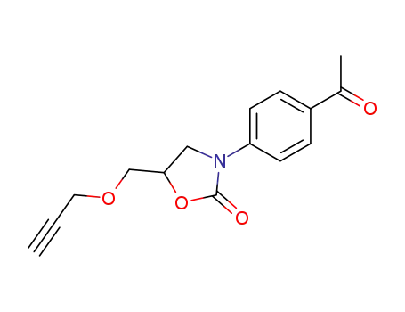3-(4-アセチルフェニル)-5-[(2-プロピニルオキシ)メチル]-2-オキサゾリジノン