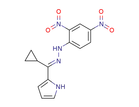 사이클로프로필 1H-피롤-2-일 케톤(2,4-디니트로페닐)히드라존