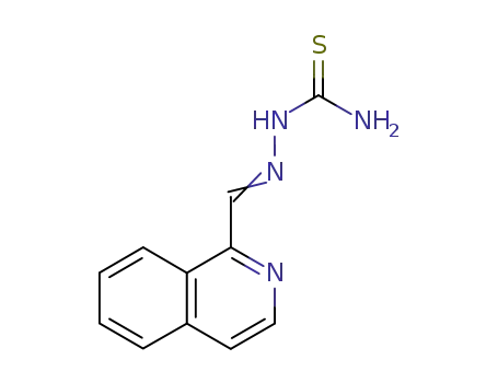 Molecular Structure of 2365-26-6 (1-Formylisoquinoline thiosemicarbazone)
