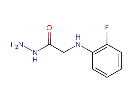 Molecular Structure of 2371-27-9 ((2-FLUORO-PHENYLAMINO)-ACETIC ACID HYDRAZIDE)