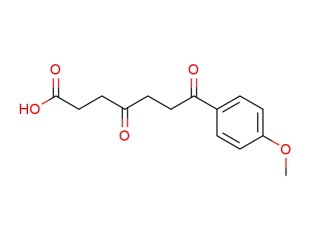 Molecular Structure of 24090-40-2 (7-(4-METHOXY-PHENYL)-4,7-DIOXO-HEPTANOIC ACID)