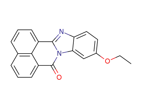 10-ethoxy-benzo[<i>de</i>]benz[4,5]imidazo[2,1-<i>a</i>]isoquinolin-7-one