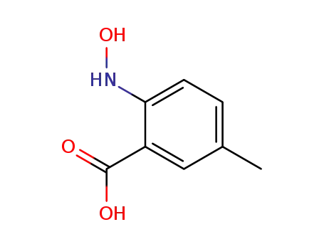 Molecular Structure of 3096-65-9 (m-Toluic  acid,  6-(hydroxyamino)-  (7CI,8CI))
