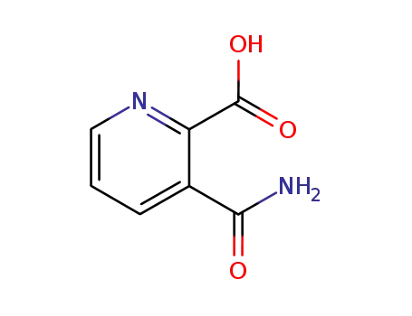 Molecular Structure of 4733-65-7 (3-CARBAMOYLPICOLINIC ACID)