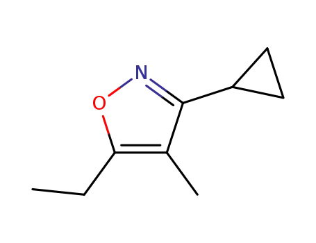 Isoxazole, 3-cyclopropyl-5-ethyl-4-methyl- (8CI)