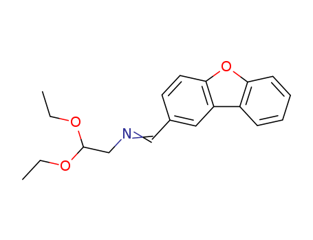 Ethanamine,N-(2-dibenzofuranylmethylene)-2,2-diethoxy- cas  23985-76-4