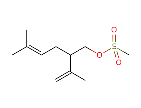 2-isopropenyl-5-methyl-4-hexen-1-yl methanesulfonate