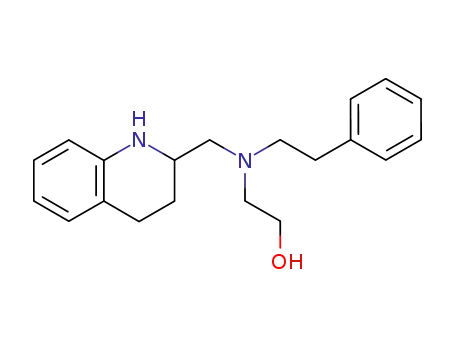 1,2,3,4-테트라히드로-N-(2-히드록시에틸)-N-페네틸-2-퀴놀린메탄아민