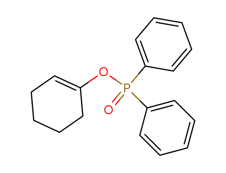Molecular Structure of 30758-41-9 (cyclohex-1-en-1-yl diphenylphosphinate)