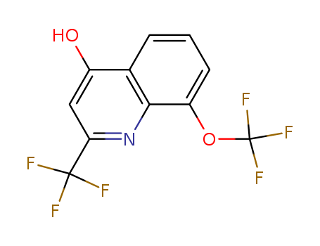 8-(trifluoromethoxy)-2-(trifluoromethyl)-4-Quinolinol