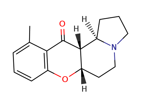 11-methyl-1,2,3,5,6,6a,12a,12b-octahydro-12H-chromeno[2,3-g]indolizin-12-one