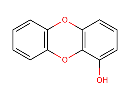 Molecular Structure of 30615-93-1 (oxanthren-1-ol)