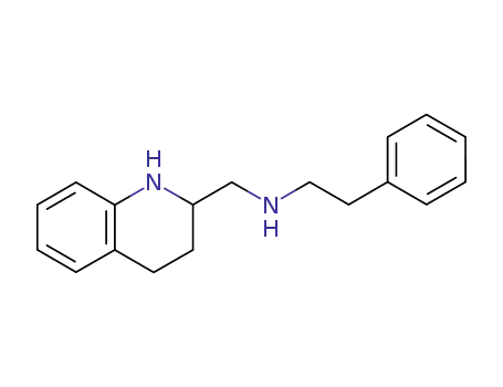 Quinoline, 1,2,3,4-tetrahydro-2-((phenethylamino)methyl)-