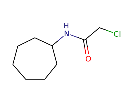 Molecular Structure of 23511-50-4 (2-CHLORO-N-CYCLOHEPTYLACETAMIDE)