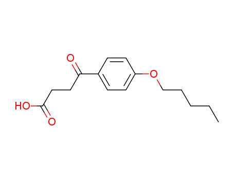 Molecular Structure of 30742-05-3 (4-OXO-4-(4-PENTYLOXY-PHENYL)-BUTYRIC ACID)